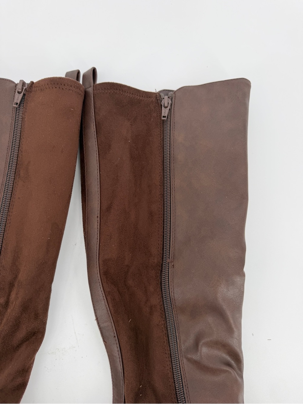 Style & Co Verrlee Knee High Riding Boots Mocha Women's - 6M - Picture 6 of 11